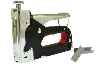 ZSZYWACZ TAPICERSKI METALOWY na zszywki 4-14 mm + 50 zszywek GRATIS!