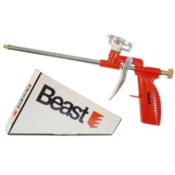 Pistolet do pianki piany montażowej kleju pianokleju klejenia styropianu LIGHT METALOWY