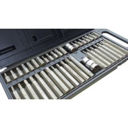 Zestaw bitów kluczy końcówki klucze IMBUS SPLINE TORX BITY 40 elementów