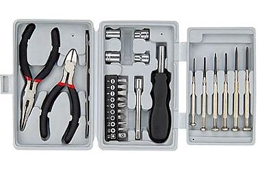 Zestaw wkrętaków i narzędzi do prac precyzyjnych 25 elementów