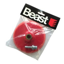 DYSK SZLIFIERSKI Z RZEPEM 125 mm + ADAPTER