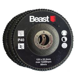 DYSK ŚCIERNY ŚCIERNICA P40/125mm 3 SZT.