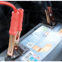 Zaciski do kabli rozruchowych 4x krokodylki żabki klamry do przewodów