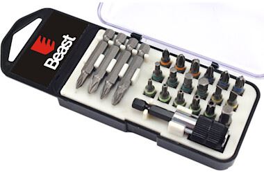 KOŃCÓWKI WKRĘTAKOWE DO WIERTARKI 23el,  BITY stal S2