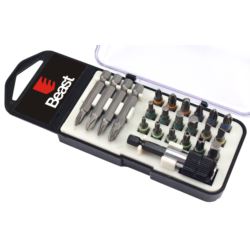 KOŃCÓWKI WKRĘTAKOWE DO WIERTARKI 23el,  BITY stal S2