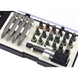 KOŃCÓWKI WKRĘTAKOWE DO WIERTARKI 23el,  BITY stal S2