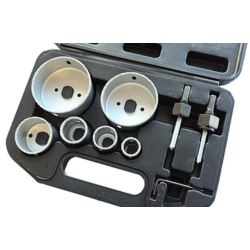 OTWORNICE DO BETONU I GLAZRY 22-73mm ZESTAW 9szt