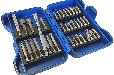 KOŃCÓWKI DO WKRĘTARKI 37 BITÓW ZESTAW CRV6150