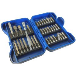 KOŃCÓWKI DO WKRĘTARKI 37 BITÓW ZESTAW CRV6150