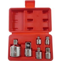 Zestaw adaptery redukcje klucz nasadki klucza nasadowego 1/2 3/8 3/4 6szt