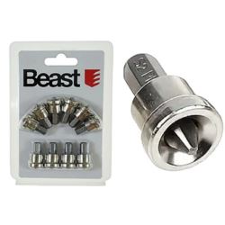 BIT końcówka do wkrętów płyt G/K z ogranicznikiem stopem PH2 S2 10 szt magnes