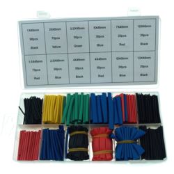 Koszulki termokurczliwe zestaw 560 szt kolorowe