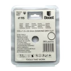 TARCZA TNĄCA DIAMENTOWA DO KAMIENIA 115 mm