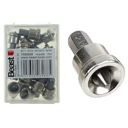 KOŃCÓWKI WKRĘTAKOWE DO PŁYT GIPSOWYCH PH2 S2 25MM MAGNETIC 20SZT