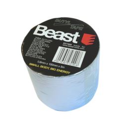 Taśma naprawcza Butylowa 10cm x 5m 0.8mm srebrna