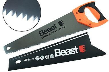 Piła płatnica hartowana 450MM CROSS-CUT 7TPI 1.05MM do drewna