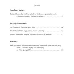 WOLNI i SOLIDARNI - CZASOPISMO NR 5 WIOSNA 2024