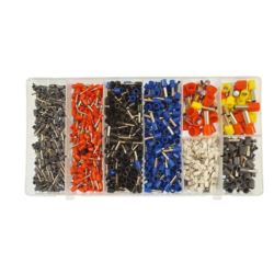 Tulejki izolowane zaciskowe 1200x 0.5-10mm2