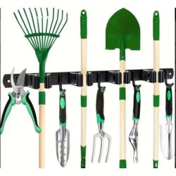 WIESZAK UCHWYT NA NARZĘDZIA OGRODOWE MIOTŁY MOP GRABIE SZCZOTKI ŚCIENNY 49CM