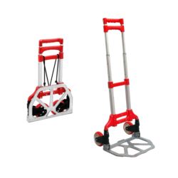 Wózek transportowy magazynowy składany aluminium 75kg młynarka