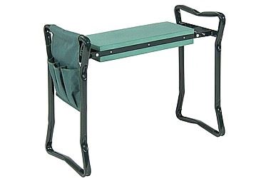 KLĘCZNIK OGRODOWY SKŁADANY 3w1 TABORET STOŁEK PRZYBORNIK STOŁEK OGRODOWY