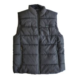 KAMIZELKA KURTKA PODGRZEWANA PIKOWANA EURO-SIZE M 170 CZARNA
