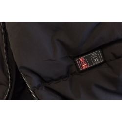 KAMIZELKA KURTKA PODGRZEWANA PIKOWANA EURO-SIZE L 175 CZARNA