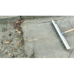 Miotła szczotka druciana do czyszczenia BRUKU CHODNIKA 50cm drut stalowy