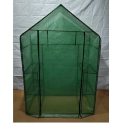 Szklarnia balkonowa ogrodowa foliowa mini 195x143x73CM 2 x 3-POZIOMY