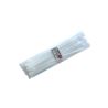 Opaski zaciskowe kablowe nylon białe 300x4,7 mm 50 sztuk