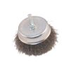 Szczotka druciana doczołowa fi 6mm 80mm do wiertarki