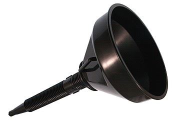 Lejek do paliwa benzyny oleju cieczy giętki z sitkiem 16,5 cm