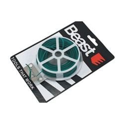 Drut ogrodniczy z obcinaczem 30m osłonka plastikowa podwiązywanie roślin