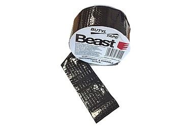 Taśma butylowa CZARNA uszczelniająca wodoodporna 0,8x50mm 5M BUTYL UV BLACK WATERPROOF