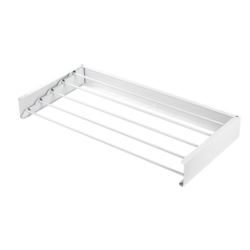 Suszarka na pranie Ścienna Składana METALOWA 80cm Wisząca Rozkładana mocna