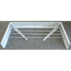 Suszarka na pranie Ścienna Składana METALOWA 80cm Wisząca Rozkładana mocna