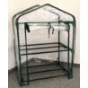 Ochronna mini szklarnia balkonowa ogrodowa 95x69x49cm 2 poziomy