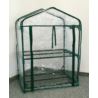 Ochronna mini szklarnia balkonowa ogrodowa 95x69x49cm 2 poziomy