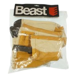 Pas narzędziowy monterski płótno skóra 11 kieszeni