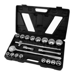 ZESTAW KLUCZY NASADOWYCH 3/4'' 12-KĄTNE, 20 EL.