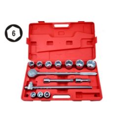 ZESTAW KLUCZY NASADOWYCH 3/4' 22-50 mm 14 EL