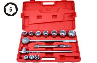ZESTAW KLUCZY NASADOWYCH 3/4' 22-50 mm 14 EL