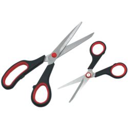 ZESTAW NOŻYCZEK UNIWERSALNYCH ZE STALI NIERDZEWNEJ 2 SZT.