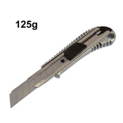 Nóż nożyk do tapet metalowy nożyk 18mm ostrze łamane