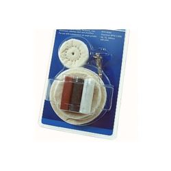 Zestaw polerski tacze pasty adapter HEX 7 elementów