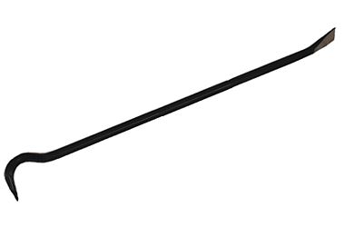 Łom do wyciągania gwoździ 600 x 14 mm budowlany breszka brecha łapka stal