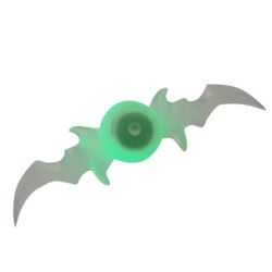 LAMPKA LED NAKŁADKA NA SZPRYCHY DO ROWERU - nietoperz