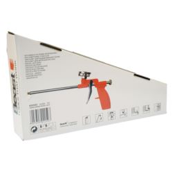 Pistolet do pianki piany montażowej kleju pianokleju klejenia styropianu LIGHT METALOWY