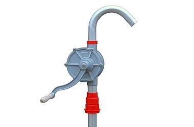 Pompa ręczna do ropy paliwa oleju nafty glikolu beczki na korbę ALU 30l/min