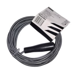 Spirala hydrauliczna żmijka przetykacz rur  6MMx5M ocynkowana